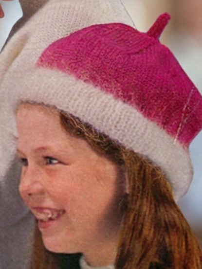 Vintage 1960s Knitting Pattern- pretty childrens hats