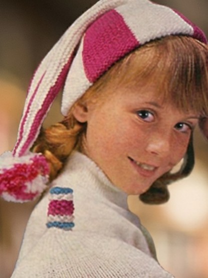Vintage 1960s Knitting Pattern- pretty childrens hats