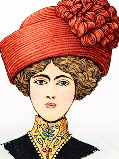 How to make an edwardian turban hat- crochet pattern