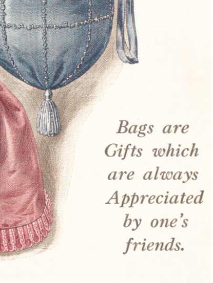 3 1920s Downton Abbey era evening bag sewing patterns