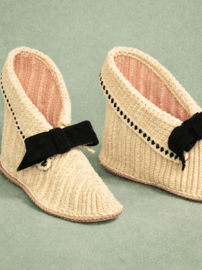  Early 1900s High Elegant Slippers Crochet Pattern