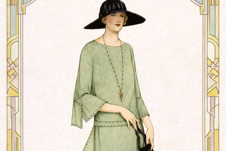 Digital Pattern: 1920s One-Hour Dress by Mary Brooks Picken (Vintage Sewing Download)