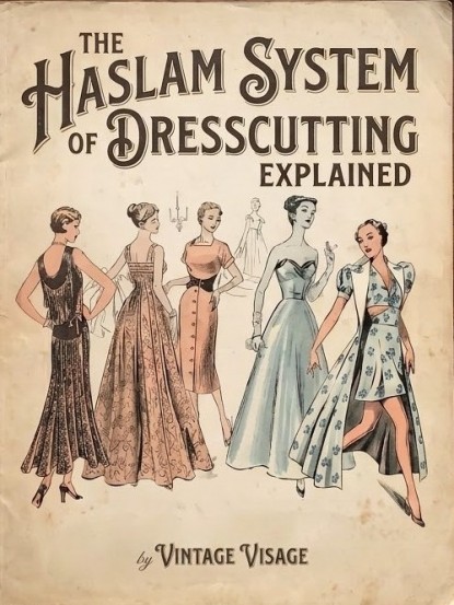 Explaining how to use the Haslam System of Dresscutting