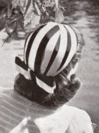 How to make a 1940s ribbon bow backed hat