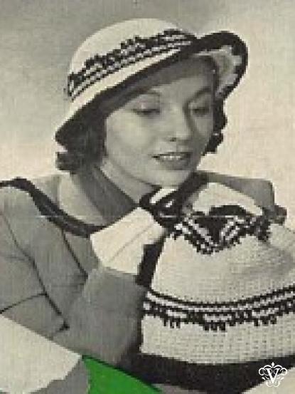 15 Vintage accessories Patterns- Hats,bags,scarves,gloves etc