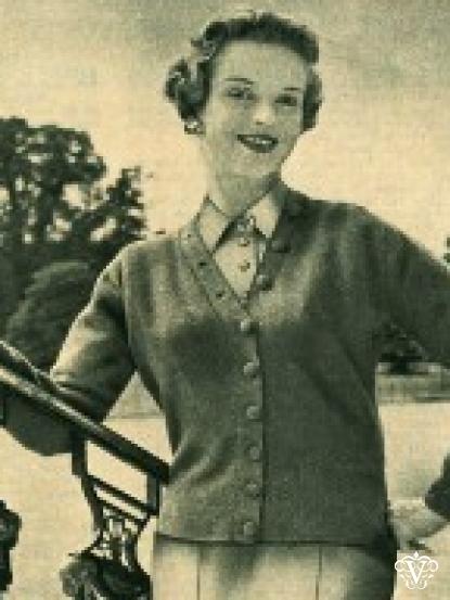 Vintage 1950s Summer Knitting Patterns- 5 designs to go with sumer dresses