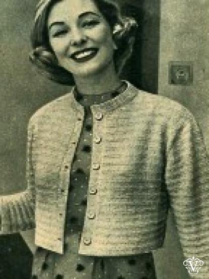 Vintage 1950s Summer Knitting Patterns- 5 designs to go with sumer dresses