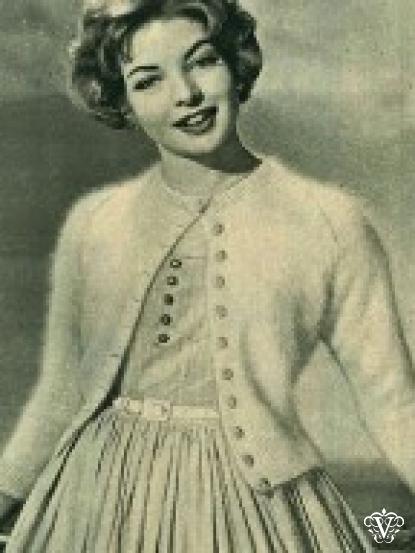 Vintage 1950s Summer Knitting Patterns- 5 designs to go with sumer dresses