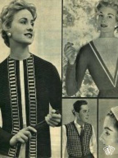 Vintage 1950s Knitting patterns-12 assorted- jumpers, underwear, hat, pram rug etc