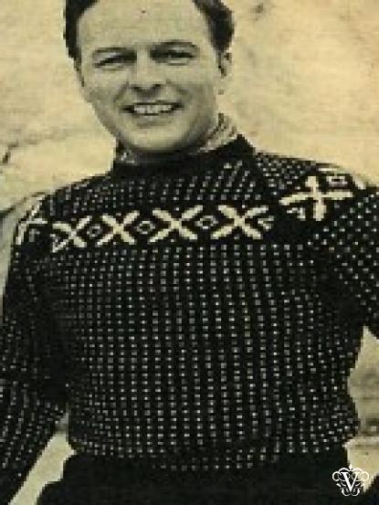 Vintage 1960s Knitting patterns-5 assorted designs in DK inc fishermans rib