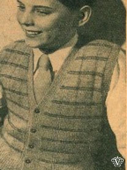 Vintage 1954 Knitting patterns- 5 Designs,pullover, twinset, jumpers,gloves etc