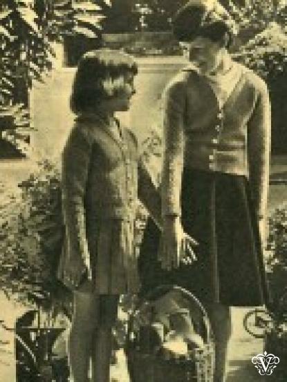 Vintage 1960s Jackets and Cardigans Knitting patterns- 5 designs