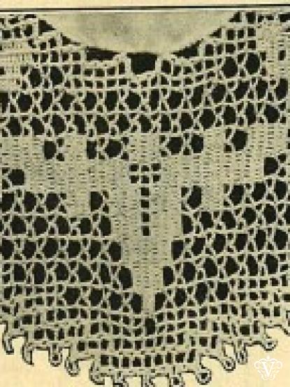 8 Antique Doiiy crochet patterns- inc rose, leaf, vine designs