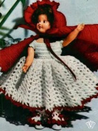 Dolls clothes crochet patterns- nursery rhymes etc 10 designs 