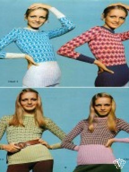 Twiggy 1960s machine knitting pattern booklet 15 patterns